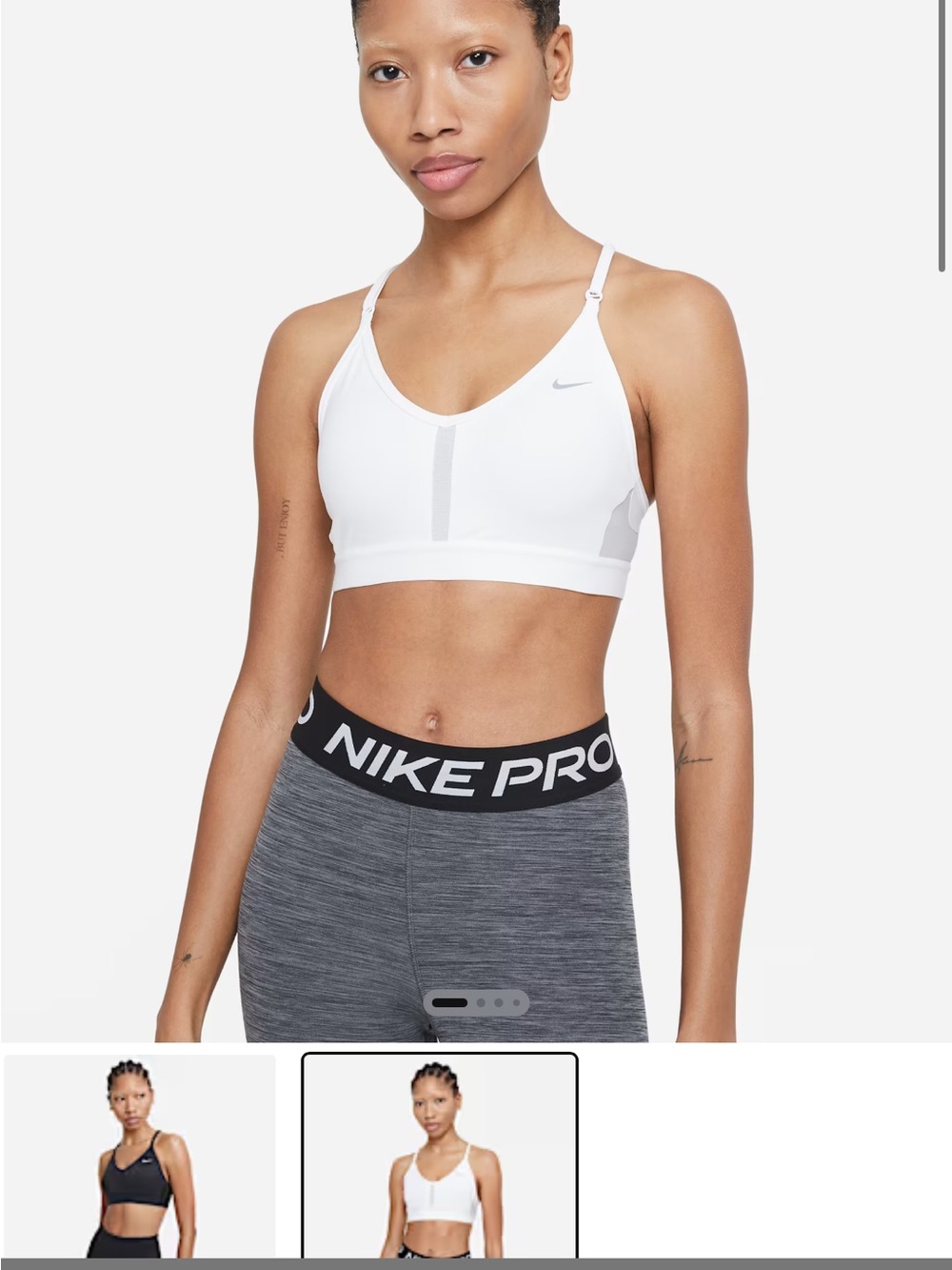 Nike Women's Indy V Neck Sports Bra